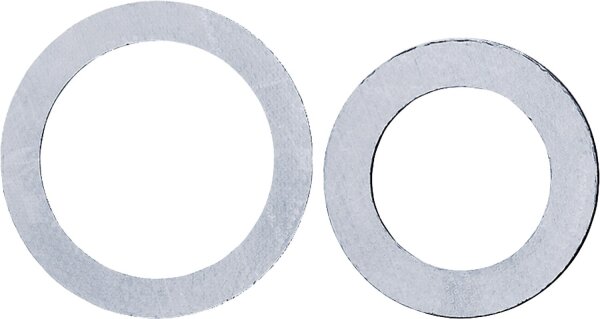 Graphit-Verschraubungsdichtung 1" 32x44mm, 2mm stark mit Trägerblech VPE: 10 Stück