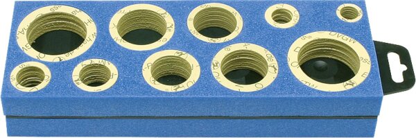 Universal-Dichtungssortiment für Heizungsinstallationen Ref.-Nr.:9010, Inhalt 186 Stck.