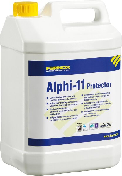 Zentralheizungsvollschutz Alphi-11 Frostschutzmittel und Protector kombiniert nach VDI 2035  25L