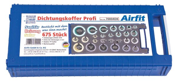 Dichtungskoffer Profi für Sanitär, Heizung und Solar