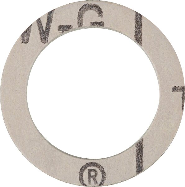 Wassermesserdichtung KTW 1/2",warm, PE, 24x17x2mm VPE = 50 Stück