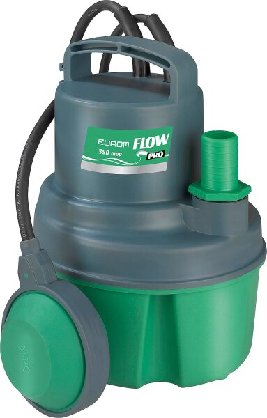 Schmutzwassertauchpumpe Flow Pro 350, mit Schwimmer- schalter
