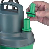 Schmutzwassertauchpumpe Flow Pro 350, mit Schwimmer-...