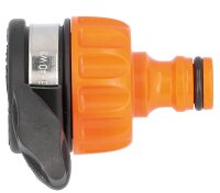Wasserdieb-Hahnstück für glatte Ausläufe, D=15-20mm, mit Klemmanschluss