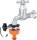 Wasserdieb-Hahnstück für glatte Ausläufe, D=15-20mm, mit Klemmanschluss