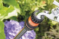 Schlauchstück Universal für Schlauch DN15(1/2") - DN20(3/4") mit Wasserstop