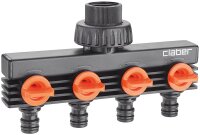 4-Wege-Verteilerventil IG DN20 (3/4"), regulierbare...