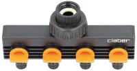 4-Wege-Verteilerventil IG DN20 (3/4"), regulierbare Wassermenge
