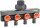4-Wege-Verteilerventil IG DN20 (3/4"), regulierbare Wassermenge