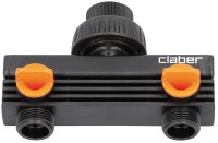 2-Wege-Verteilerventil IG DN20 (3/4"), regulierbare Wassermenge