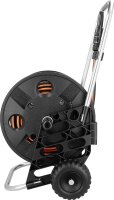 Schlauchwagen-Set Genius 60 mit 30m-Schlauch DN15(1/2")+Spritze, Aluminium-/Kunststoffausführung