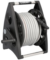 Schlauchtrommel mit Wandhalter mit 20m-Schlauch und Spritze