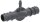 Reduzier-T-Stück für Verlegerohr DN15(1/2") DN15(1/2")-DN8(1/4"),VPE=2 Stück