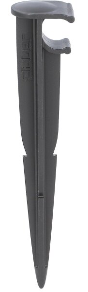 Schlauchhalter mit Erdspieß für Verlegerohr DN15(1/2"), VPE 20Stk