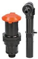 Wasserzapfstelle mit 360° drehbarem Entnahmerohr und Steckkupplung, Unterflur