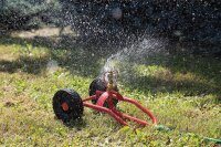 Bewässerungsschlitten mit rotierendem Sprinkler