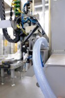 PVC-Gewebeschlauch 25x33mm, DN25 (1") 25m, transparent/lebens- mittelecht, max. 8bar +60°C