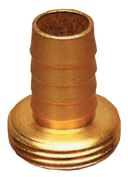 1/3-Schlauchverschraubung Vaterteil, flachdichend Außengew. R 3/4"AG x 3/4" Tülle