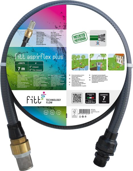 Sauggarnitur aspriflex 1", 7m