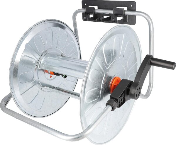 Wand-Schlauchtrommel Typ 131, Metall verzinkt, bis max 80m DN15(1/2") Schlauch