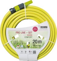 Wasserschlauch-Set Pro Line Gelb 19mm 3/4" 20m mit...