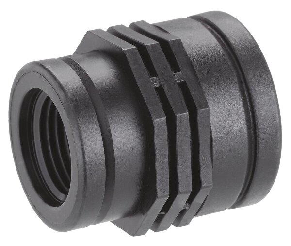Reduziermuffe DN20 (3/4"), IG x DN15 (1/2"), IG