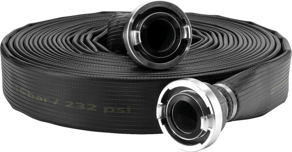 Bauschlauch Geka Gummi, DN50 (2"), Anschluss Storz C, Länge 20 m