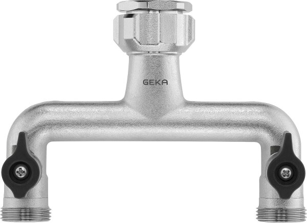 Zweiwegeventil Geka plus vertikal DN20 (3/4")/DN (1")IG x DN 20 (3/4") AG