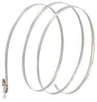 Schneckenschlauchschelle Ø60-325/9 W1 Edelstahl