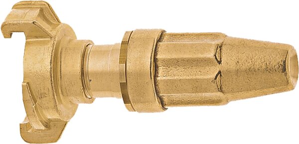 GEKA plus Spritzdüse 1/2" MS, schwer, mit GEKA plus-Kupplung