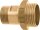 GEKA plus Gewindenippel "2000" AG G3/4" x G1", MS, drehbar