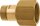 GEKA plus Schlauchverschraubung "2000" IG G1" x AG G3/4", MS, drehbar