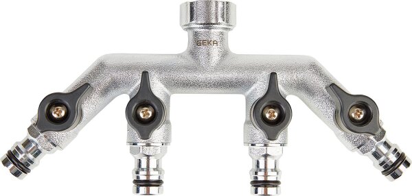 GEKA plus Vierwegeventil "Stecksystem" IG G3/4", MS,