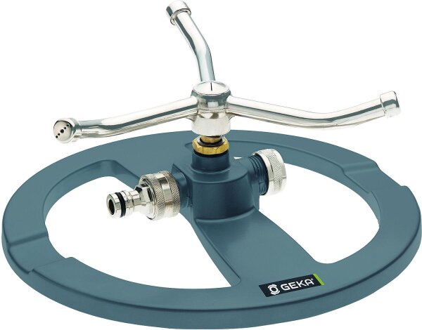 3-Arm-Kreisregner mit Steck-Anschluss Metall