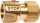 Geka plus Schlauchstück mit Wasserstopp, 1/2"-13mm. MS, DVGW