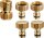 Geka plus Basis-Set Trinkwasser 3/4", 2x Schlauchstück 3/4", Hahnstecker 3/4"