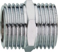 Doppelnippel verchromt 1"