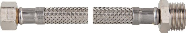 Verbindungsschlauch Flexibel 300 mm XAL-300/ 1/2"a x 3/8"ÜWM - KTW-A