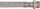 Panzerschläuche KTW-A mit Edelstahlumflechtung L=500mm 3/8" IGÜxAG