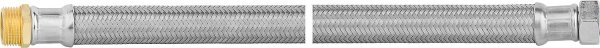Panzerschläuche KTW-A mit Edelstahlumflechtung L=800mm 11/4" IGÜxAG