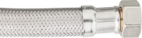 Panzerschläuche KTW-A mit Edelstahlumflechtung L=500mm 3/4" IGÜxIGÜ