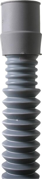 Kunststoff Waschmaschinen- Ablaufschlauch ausziehbar 0,6m-2,0m Muffe 21,5x26/29