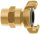 Geka XKplus-Schlauchstück für Trinkwasser, 1"-25 mm, Messing