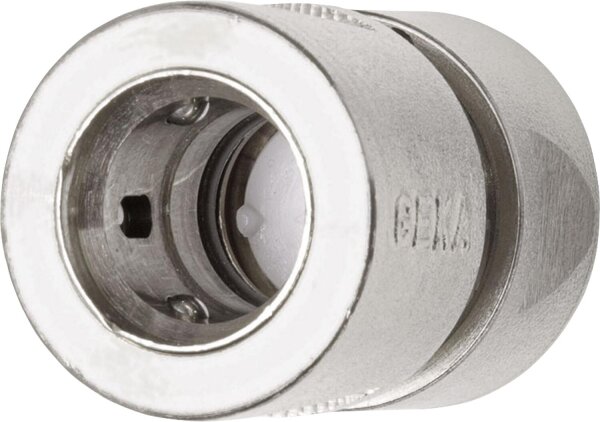 Schlauchstück 3/4`` Wasserstopp Messing Stecksystem