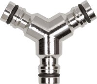 Y-Abzweigstecker Messing Stecksystem