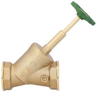 Schrägsitzventil ohne Entleerung DN 50 2"