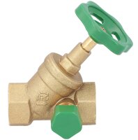 Schrägsitzventil DN 20 3/4"  mit Entleerung