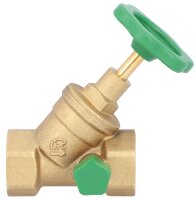 Schrägsitzventil DN 25 1"  mit Entleerung