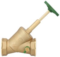 Schrägsitzventil DN 50 2" mit Entleerung