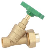 Schrägsitzventil mit Lötanschluß 28mm